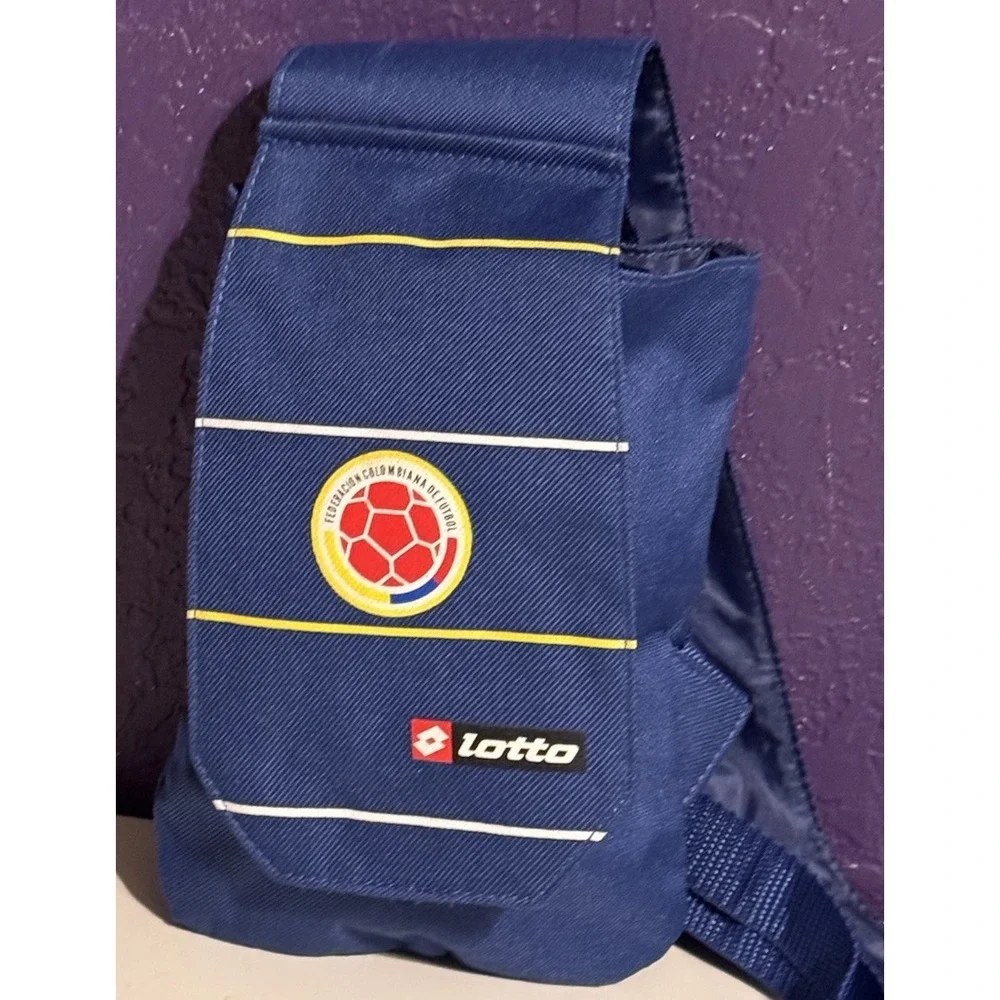 Lotto Official Columbia Soccer Crossbody Bag Pack Backpack National Team Rare